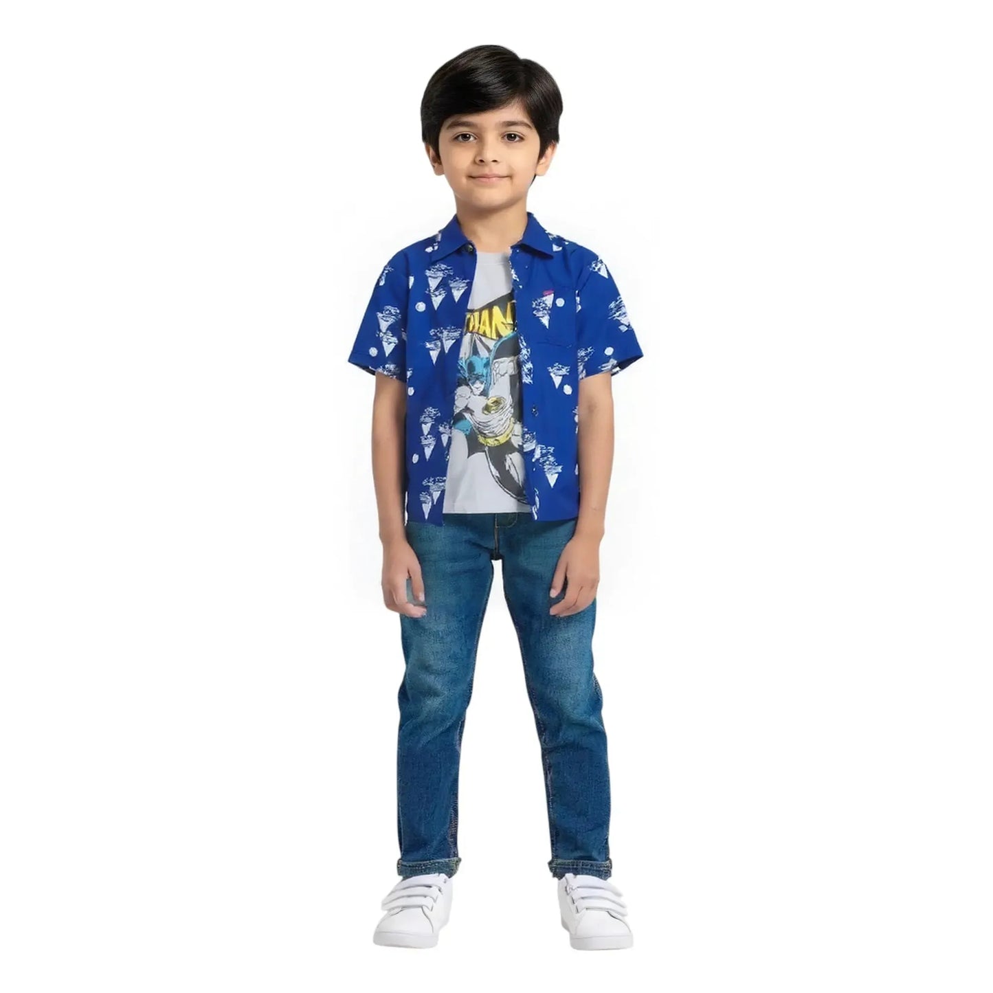Boys Batsman Double Shirt