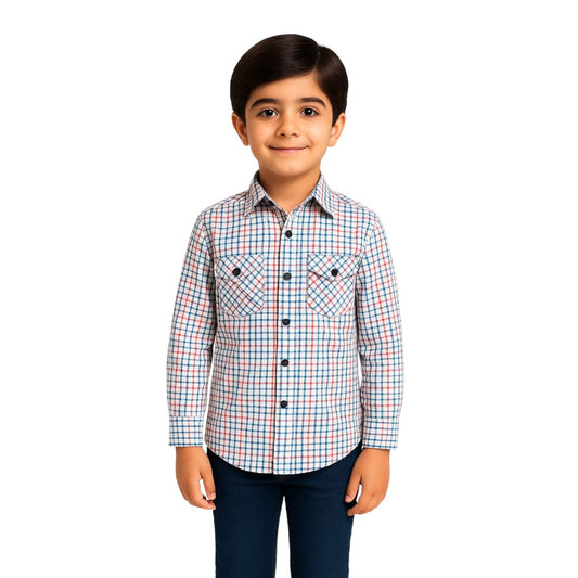 Boys Check Shirt