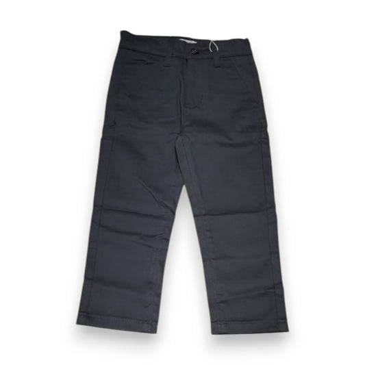Boys Light Grey Cotton Pant