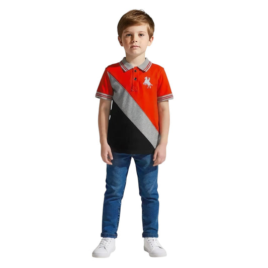 Boys Half Sleeve Polo Shirt