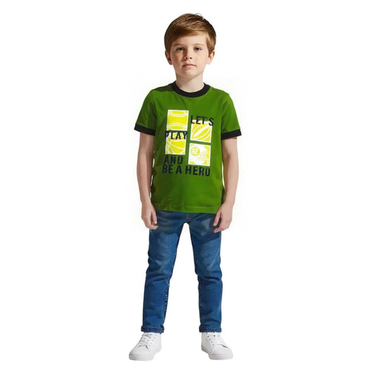 Boys Lets Play And Be A Hero T-Shirt