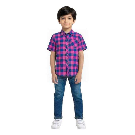 Boys Half Sleeve Shirt