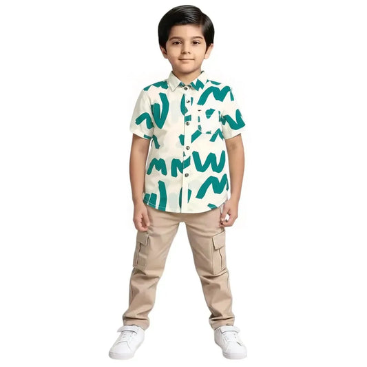 Boys Half Sleeve Shirt