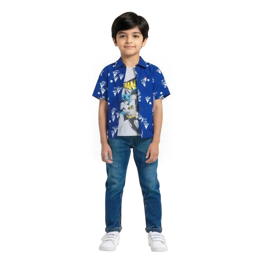Boys Batsman Double Shirt