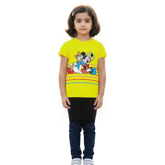 Girls Yellow T-Shirt
