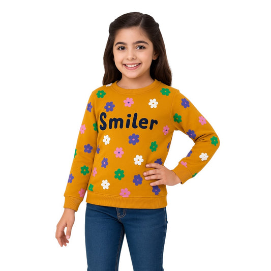 Girls Smile Sweartshirt